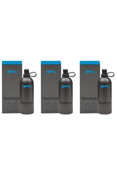 Slazenger Active Sport Mavi Edt 125 Ml Erkek X 3 Adet ürün görseli 1