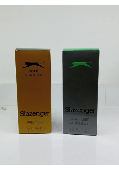 Slazenger Gold + Yeşil Erkek Parfüm EDT 2 x 125 ML ürün görseli 1