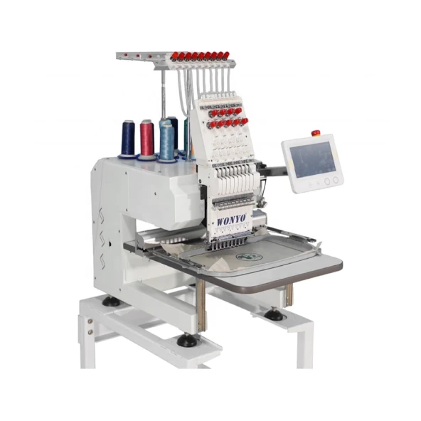 Wonyo WYQ901 Tek Kafa 9 İğne Nakış Makinesi (30Cm X 20 Cm İşleme Alanı) ürün görseli 1