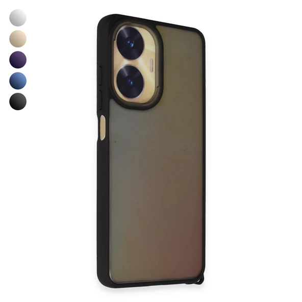 Realme C55 Kılıf Elegant Seri Silikon Kapak ürün görseli 1