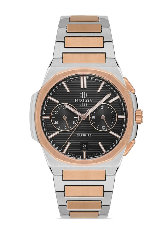Hislon Men's Date DT127T-04SR ürün görseli 1