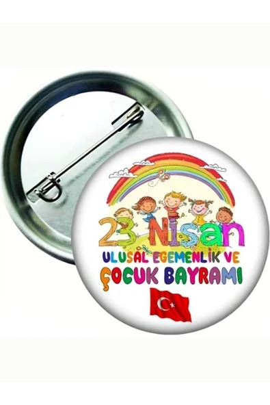 Özcan Tasarım 23 Nisan Rozeti - 23 Nisan Öğrenci Rozeti ( 20 Adet ) ürün görseli 1