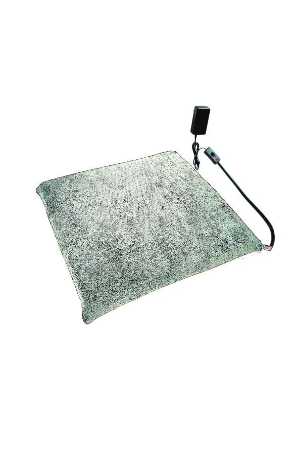 Powertec Isıtıcılı Kedi Köpek Minderi Kedi Isıtıcı Minder Isıtmalı kedi minderi 12VOLT 45X45CMX4CM ürün görseli 1