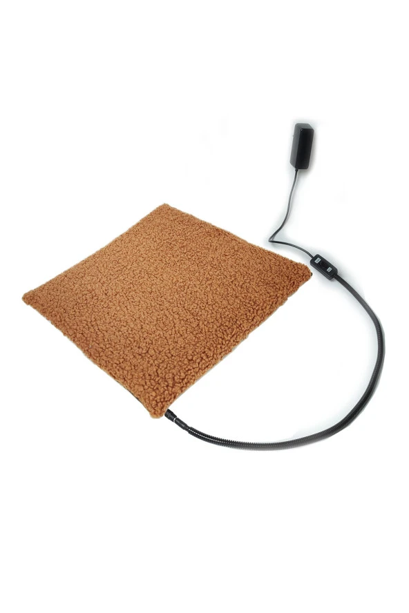 Powertec Kedi Minderi Yastığı Kedi Köpek Minderi Isıtıcılı Kedi Minderi Isıtıcı Pad 12volt 45x45cmx4cm ürün görseli 1