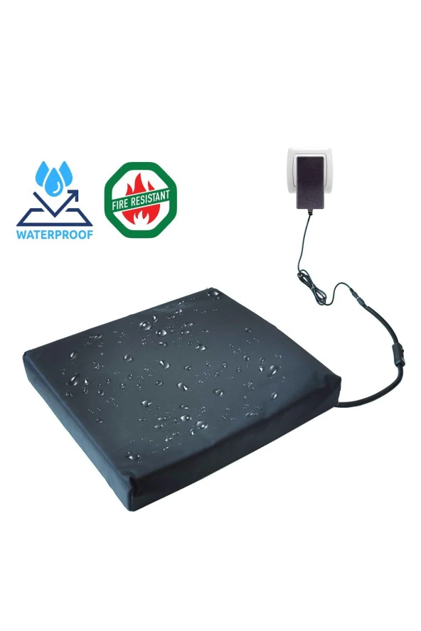 Powertec Kedi Minderi Isıtmalı Model 45x45cm 16v Adaptörlü - Resim 2