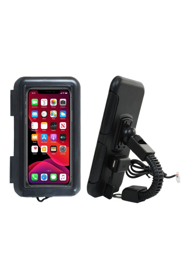 Powertec Usb Bağlantılı Suporte Telefon Tutucu (4,7 - 6,5 İNCHES) Su Geçirmez, Dokunmatik Ekran ürün görseli 1