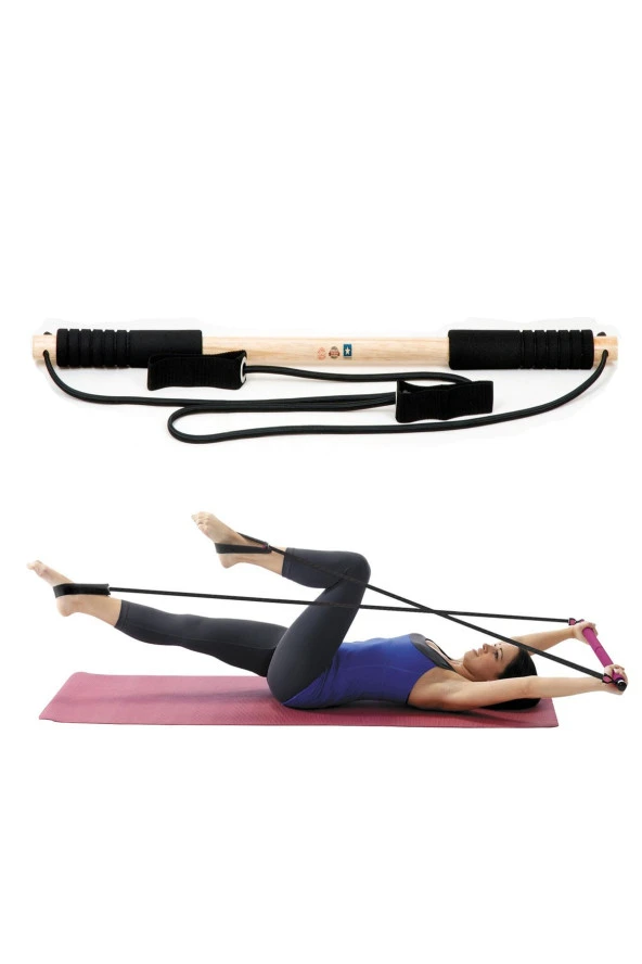 Powertec Pilates Studio Jimnastik Egzersiz Çubuğu ürün görseli 1