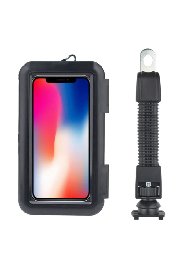 Powertec Suporte Motosiklet Telefon Tutucu Bisiklet Telefon Tutucu Su Geçirmez ürün görseli 1