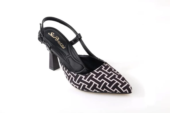 Papuçcity Sprs 02719 8 Cm Topuklu Kadın Stiletto Ayakkabı ürün görseli 1