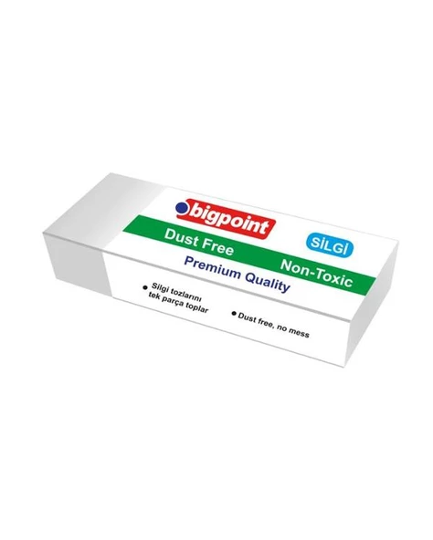 Bigpoint Dust Free Silgi Beyaz Orta Boy 3 lü - Resim 2
