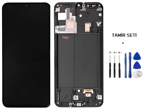 Samsung Galaxy A50 - SM-A505 Lcd Ekran Dokunmatik Orijinal Kalite ÇITALI + TAMİR SETİ ürün görseli 1