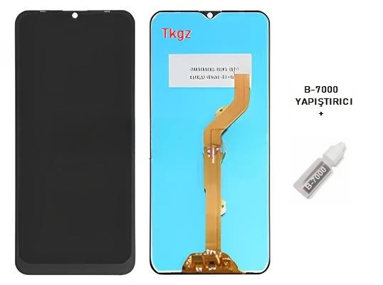 Tecno Camon 12 AİR Lcd Ekran Dokunmatik Orijinal Kalite + B-7000 ürün görseli 1