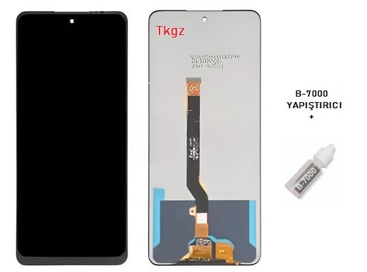 Tecno Spark 9 PRO Lcd Ekran Dokunmatik Orijinal Kalite + B-7000 ürün görseli 1
