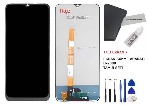 VİVO Y11S Lcd Ekran Dokunmatik Orijinal Kalite + B-7000 + TAMİR SETİ ürün görseli 1