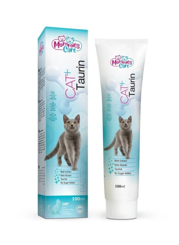 Mommies Care Taurin Kedi Malt İçerikli Göz ve Kalp Sağlık Ürünü 100 Ml ürün görseli 1