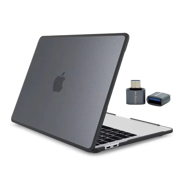 MacBook Pro 14.2 Outdoor Shockproof Hibrit Hard Case TPU Bumper Mat Kılıf M5-M4-M3-M2-M1 ürün görseli 1