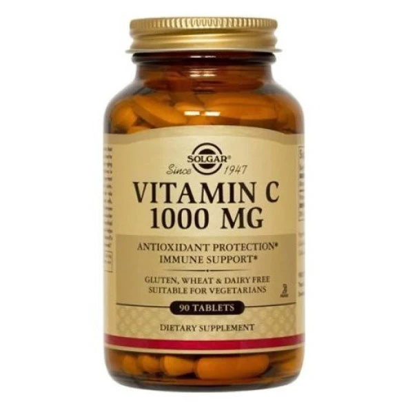 Solgar Vitamin C 1000 mg 90 Tablet ürün görseli 1