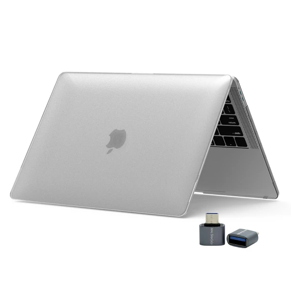 Macbook Air M1 Kılıf 13 inç Kristalline İz Yapmaz TouchIDli M1 Air A2337 A2179 A1932 ile Uyumlu ürün görseli 1