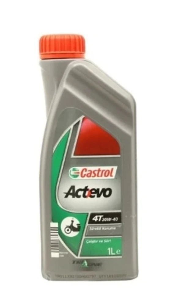 Castrol Actevo 4t 20/40 1 Lt 12 ADET 1 KOLİ ürün görseli 1