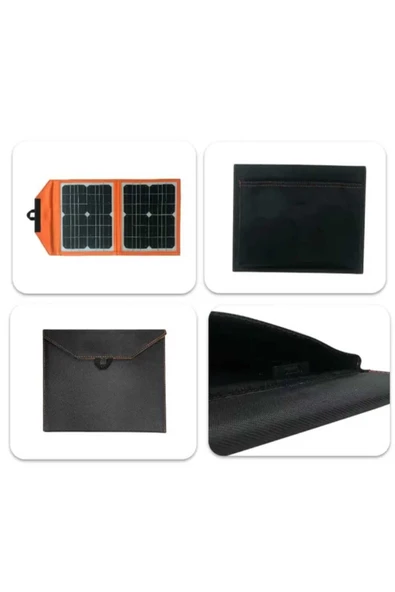 KESEROĞLU Kamp Güneş Paneli Usb Girişli 10 W Su Geçirmez Portatif Solar Guneş Enerjisi Sarj Cihazı ürün görseli 1
