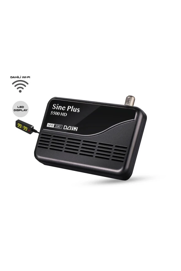 Sine Plus 5500 HD WIFI Uydu Alıcısı ürün görseli 1
