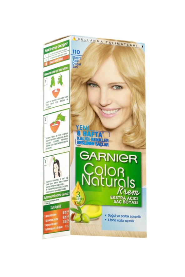 Garnıer Naturel Color Saç Boyası-110-ekstra Açık Elmas Sarısı*********119 ürün görseli 1