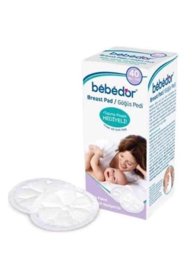 Bebedor Göğüs Pedi 40 Adet ürün görseli 1
