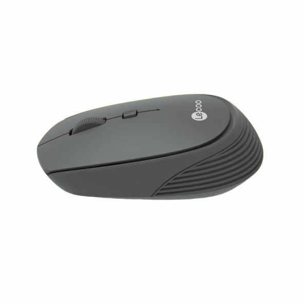 Lenovo Lecoo WS202 Kablosuz Mouse Gri - Resim 2
