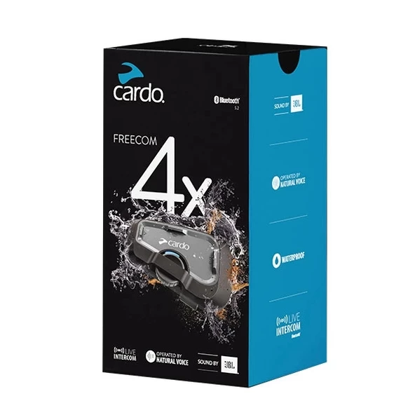 CARDO FREECOM 4X JBL BLUETOOTH VE INTERCOM (TEKLİ PAKET) - Resim 6