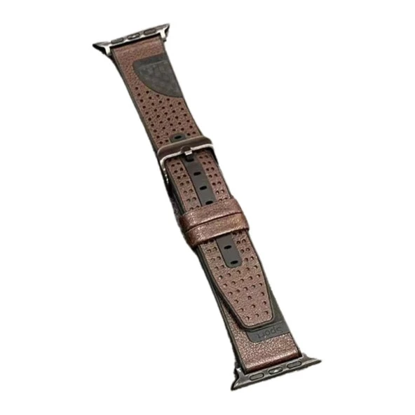 Tfy Store Watc 42-44-45-49 mm Uyumlu Buff Deri Kordon ürün görseli 1