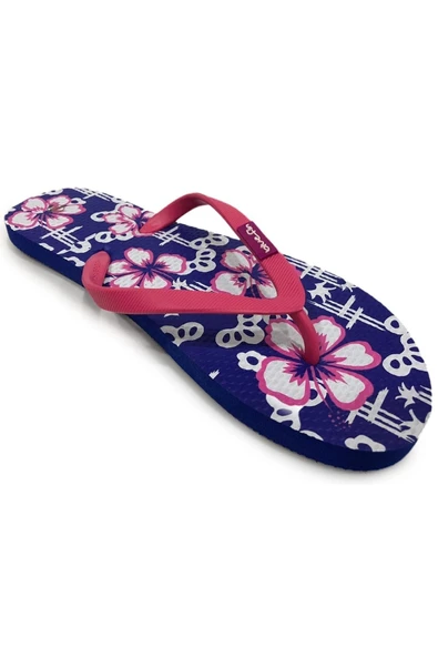 Walkie Flower Mavi Flip Flop Terlik ürün görseli 1