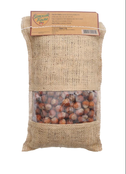 Kabuklu Fındık IJIRA ÇUVAL 1000gr - Resim 2