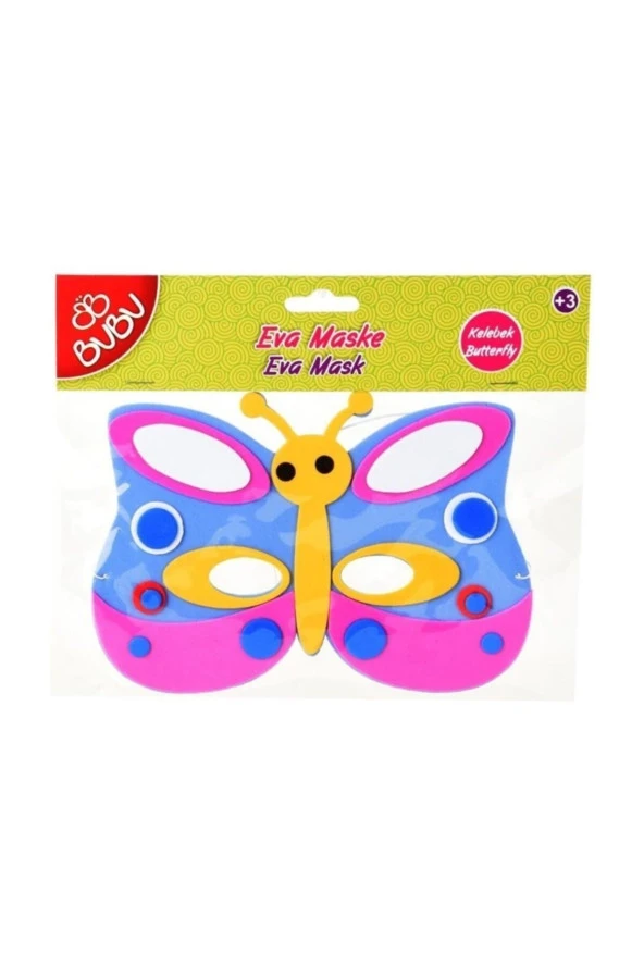 Bubu Eva Maske Kelebek ürün görseli 1