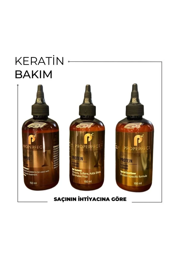 pro perfect Properfect 3 LÜ KERATİN BAKIM SETİ ürün görseli 1