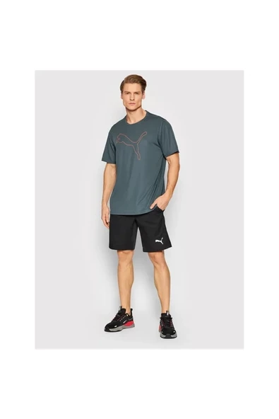 Puma ACTIVE Woven - Erkek Siyah Spor Şort - 586730 01 ürün görseli 1