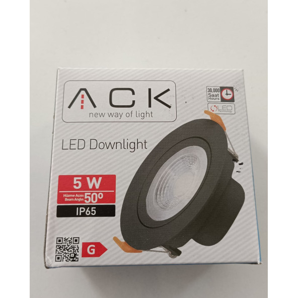 ACK 5W SIVA ALTI LED PANEL ürün görseli 1