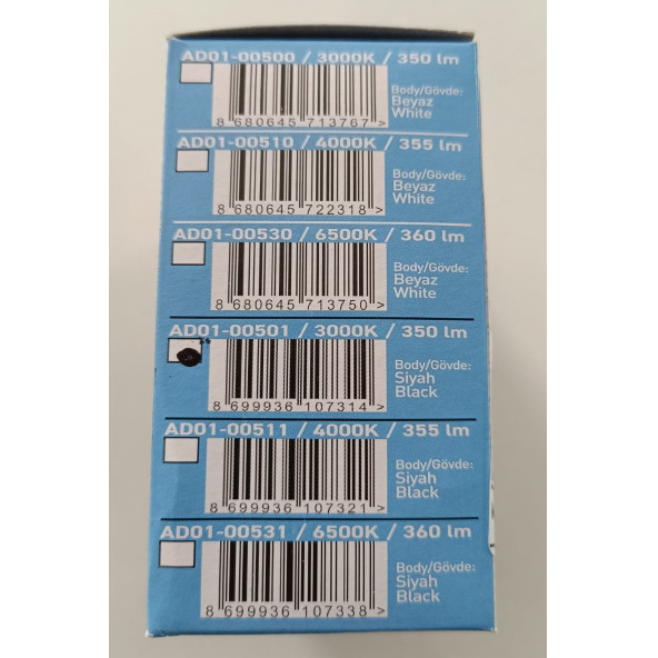 ACK 5W SIVA ALTI LED PANEL - Resim 7
