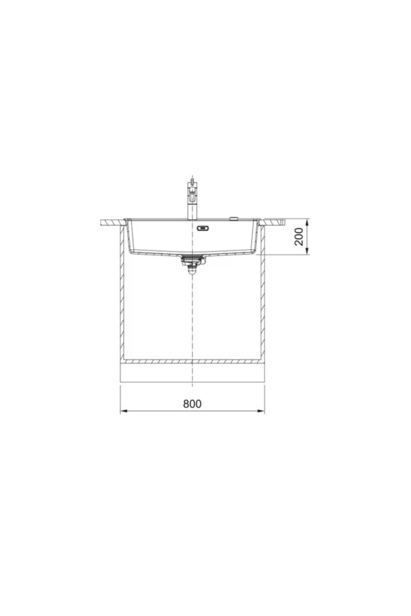 Evye MRG 610-72 Matt Black - Resim 4