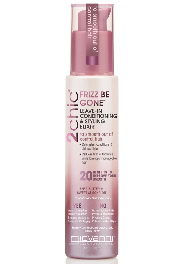 Giovanni 2chic Frizz Be Gone Kabarma Karşıtı Durulanmayan Saç Kremi 118ML ürün görseli 1