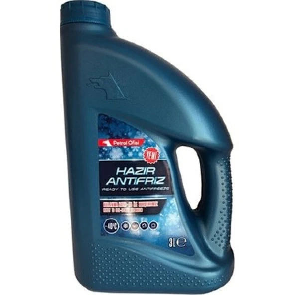 Petrol Ofisi RTU Hazır YESİL Antifriz -40°C - 3 Lt ürün görseli 1