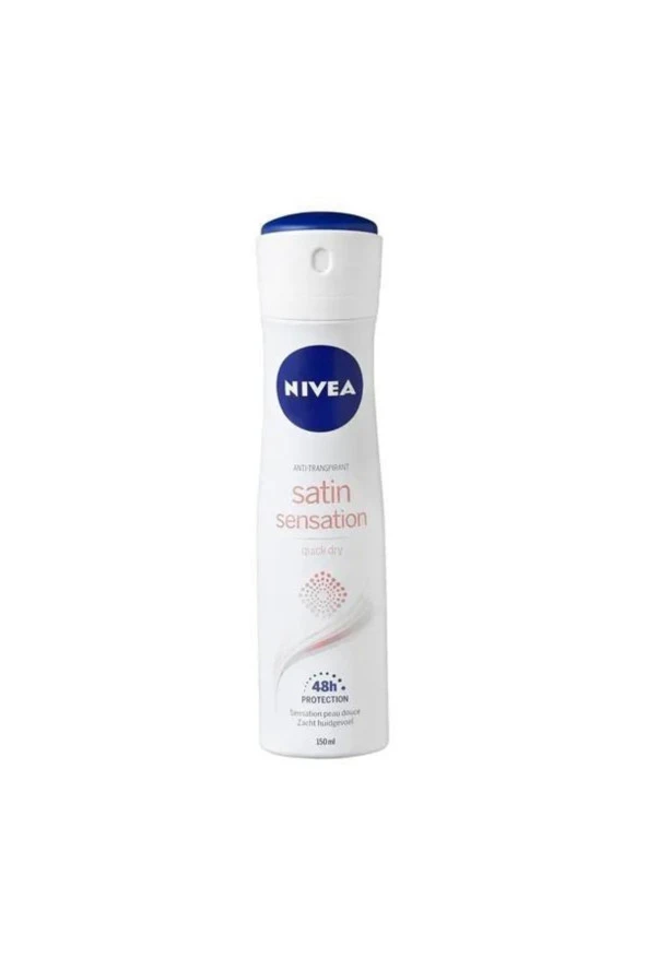 NIVEA DEO BAYAN SPREY SATIN SENSATION 150 ML ürün görseli 1