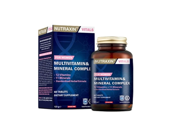 Nutraxin Multivitamin & Mineral Complex Women 60 Tablet ürün görseli 1