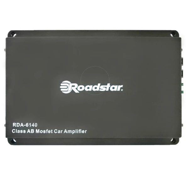 Roadstar RDA 6140 4 Kanal AB Klass Amfi 3000W 4x60W RMS Yeni Seri ürün görseli 1