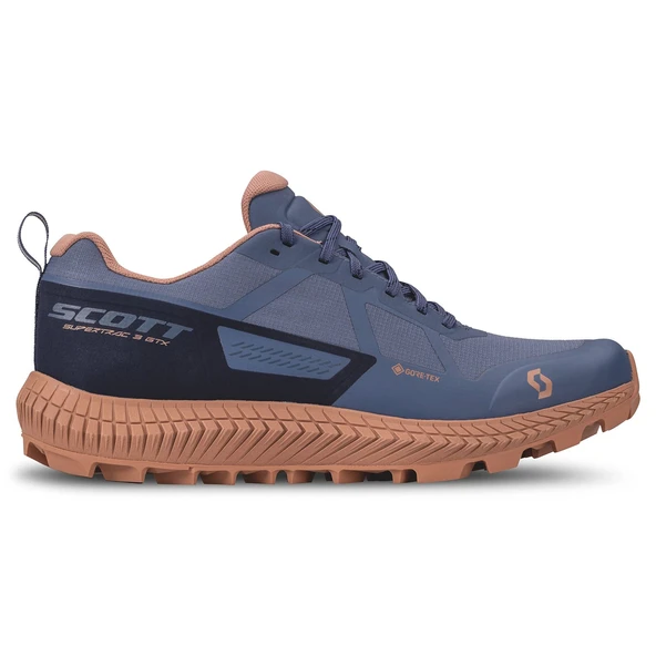 Scott Supertrac 3 GTX Kadın Patika Koşu Ayakkabısı-MAVİ ürün görseli 1