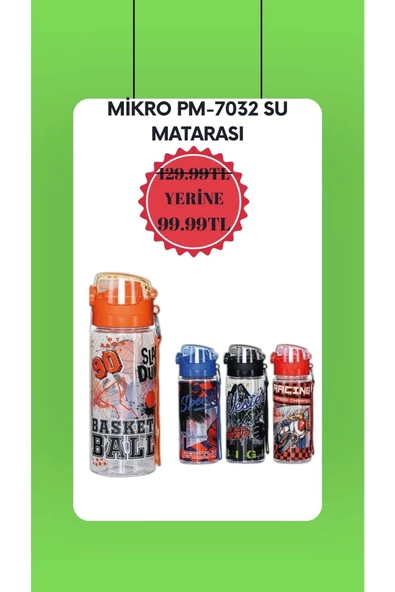 MİKRO PM-3073 500 ML MATARA ERKEK ürün görseli 1