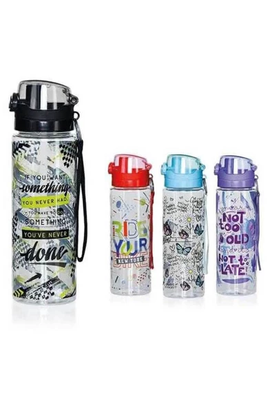 MİKRO PM-3074 700 ML MATARA KARIŞIK DESEN ürün görseli 1