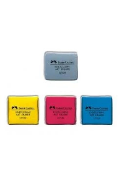 FABER CASTELL HAMUR SİLGİ PLASTİK KUTULU GRİ ürün görseli 1