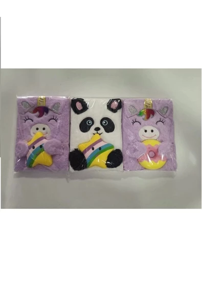 PELUŞ LÜKS HATIRA DEFTERİ UNİCORN ürün görseli 1