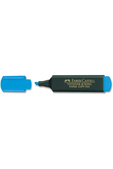 FABER-CASTELL FOSFORLU KALEM MAVİ ürün görseli 1