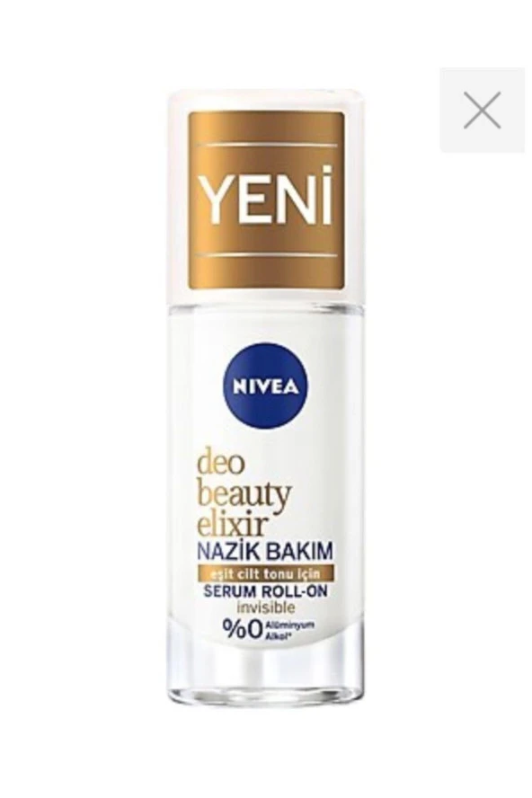 NIVEA ROLL ON BAYAN BEAUTY ELIXIR INVISIBLE 40 ML ürün görseli 1
